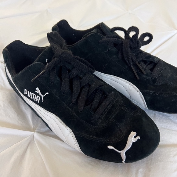 Vintage Puma Speecat OG Black Sneakers Size 7.5 Women's - Picture 2 of 5